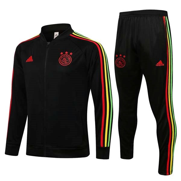 Trainingsanzug Ajax 2022 Schwarz Rote